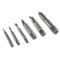 RS PRO High-Speed Steel 6-Piece Screwed Shank Slot Drill Set 2 Flutes 136-8074