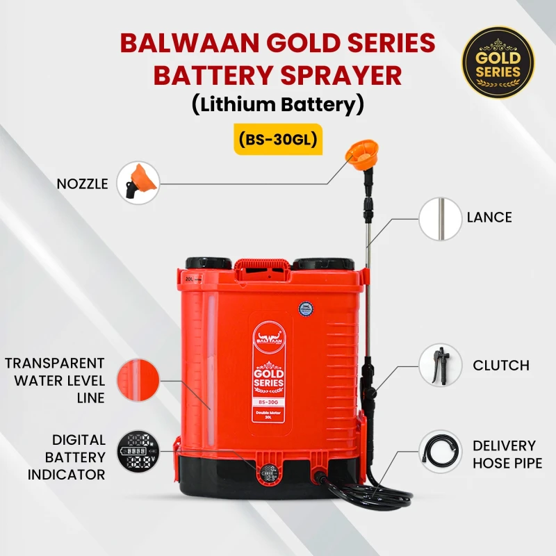 Buy Balwaan BS-30GL Double Motor Sprayer at Lowest Prices