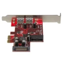 StarTech.com 4 Port PCIe USB 3.0 Card with 2 External and 2 Internal USB 3.0 Ports PEXUSB3S2EI