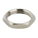 Amphenol RF BNC Connector Nut Brass Nickel Finish Series 031 031-5652