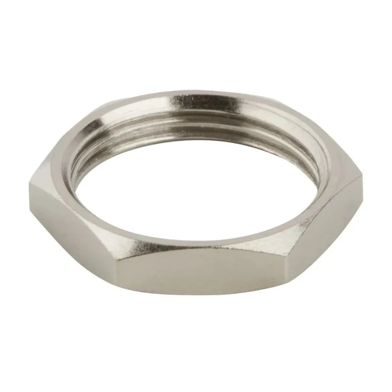 Amphenol RF BNC Connector Nut Brass Nickel Finish Series 031 031-5652