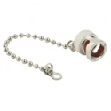 Amphenol RF PCB Connector RF Connector Dust Cap Nickel Finish Female Zinc Material 031-6-RFX