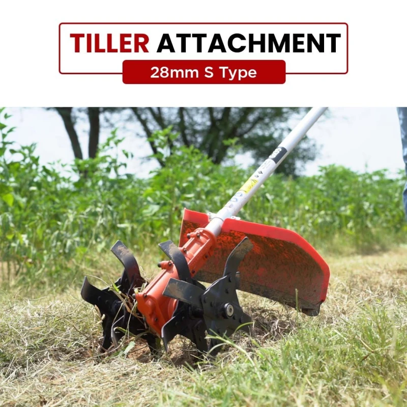 Buy Balwaan 28mm S Type Tiller Attachment Black | Best Price