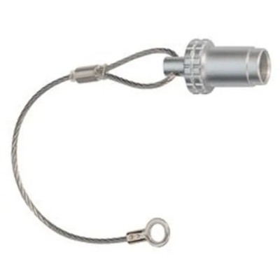 LEMO 2T Male Cable Seal IP68 Rated with Chrome Finish Brass 