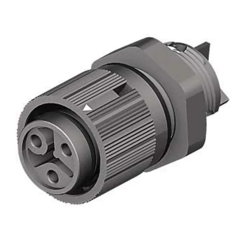 Wieland RST MINI Series Panel Mount Mini Connector Female Screw 3-Pole 16A 400V IP69 IP68 IP66 46.031.5053.1