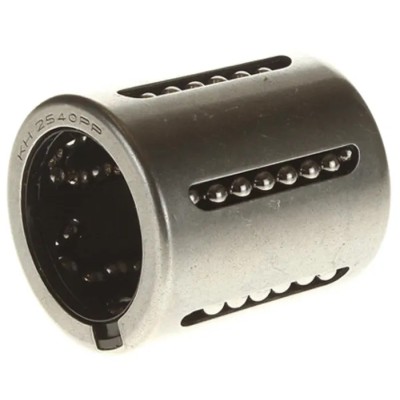 INA 1 Row Linear Ball Bearing , 12 mm Inside Diameter, 19 mm Outside Diameter, 28 mm Race Width, Polyamide Cage KH12-PP