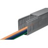 HellermannTyton HTWD-PN Grey Open Slot Cable Trunking W25mm x D80mm x L2m Polyvinyl Chloride