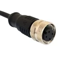 Bulgin Female 5 Way Straight to Unterminated Free End Sensor Actuator Cable 1 m PXPPVC12FBF05ACL010PVC
