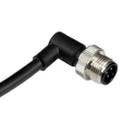 RS PRO Sensor Actuator Cable Male 5 Way Right Angle to Unterminated Free End 5 m 60V IP67 144-7592