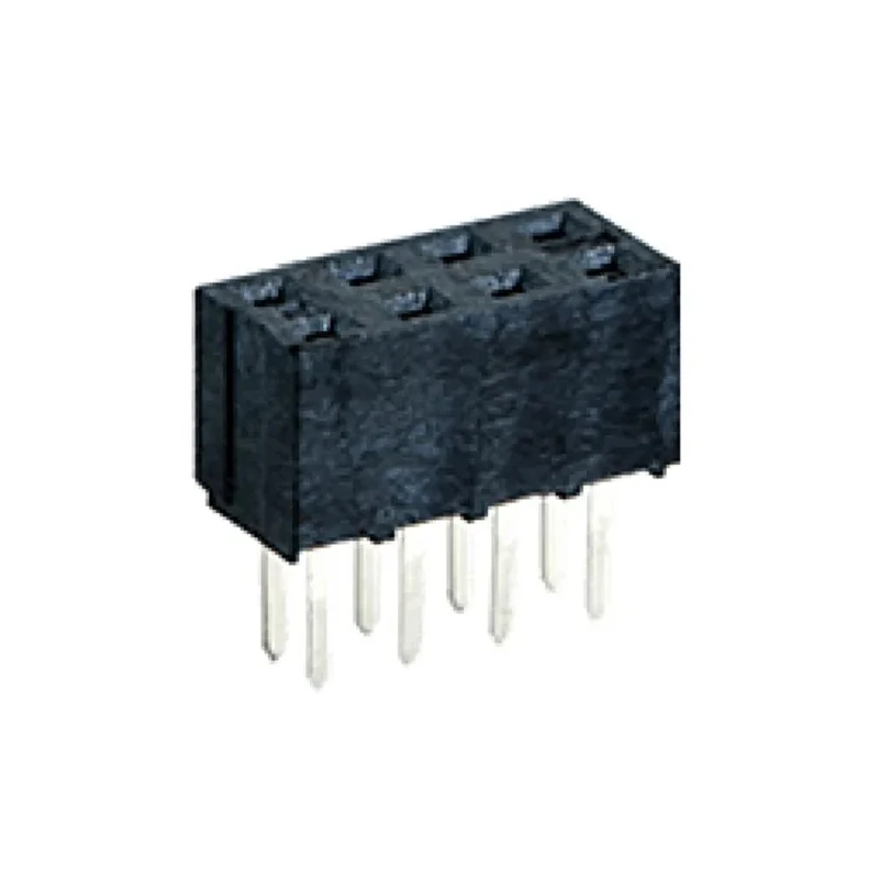 Molex 79107 Series Straight Through Hole PCB Socket, 10-Contact, 2 Row, 2 mm Pitch Plug-In 791077004