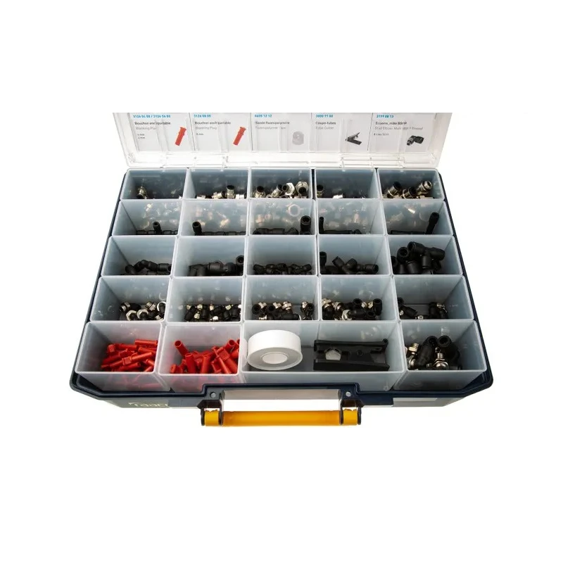 Legris Pneumatic Fittings Kit Comprehensive Maintenance Kit with Over 300 Components Model 3150 00 01 57RS