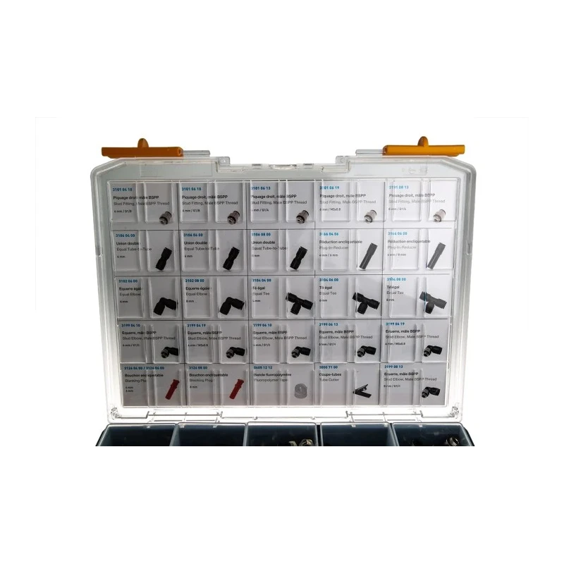Legris Pneumatic Fittings Kit Comprehensive Maintenance Kit with Over 300 Components Model 3150 00 01 57RS