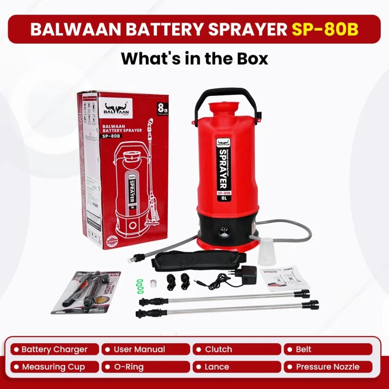 Shop Balwaan SP-80B Li-ion Sprayer 8L at Lowest Prices