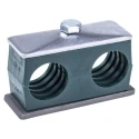 RS PRO Polypropylene Tube Clamp for 28 mm OD Tube 1.5m Clamp Spacing -30°C to 90°C 145-9778