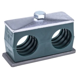 RS PRO Polypropylene Tube Clamp for 28 mm OD Tube 1.5m Clamp Spacing -30°C to 90°C 145-9778