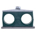 RS PRO Polypropylene Tube Clamp for 28 mm OD Tube 1.5m Clamp Spacing -30°C to 90°C 145-9778
