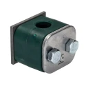 RS PRO Polypropylene Tube Clamp for 12 mm OD Tube, Operating Temperature -30°C to 90°C 145-9759