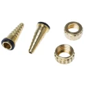 RS PRO Hose Connector 14.99 mm ID Brass Body 3/4 in BSP Male Threaded 25 bar Maximum Operating Pressure 146-3068
