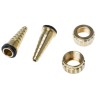 RS PRO Hose Connector 14.99 mm ID Brass Body 3/4 in BSP Male Threaded 25 bar Maximum Operating Pressure 146-3068