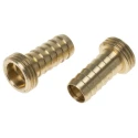 RS PRO Brass Hose Connector 0.5 in ID, 25 bar, 1/2 in BSP Male Threaded Connection 146-3051