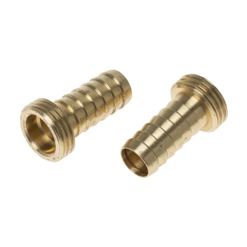 RS PRO Brass Hose Connector 0.5 in ID, 25 bar, 1/2 in BSP Male Threaded Connection 146-3051
