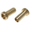 RS PRO Brass Hose Connector 0.5 in ID, 25 bar, 1/2 in BSP Male Threaded Connection 146-3051