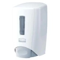 Rubbermaid Commercial Products Wall Mounted Soap Dispenser 500ml Manual Plastic White ADA Compliant 3486589