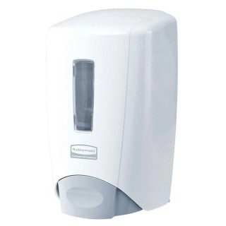 Rubbermaid Commercial Products Wall Mounted Soap Dispenser 500ml Manual Plastic White ADA Compliant 3486589