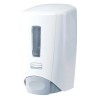 Rubbermaid Commercial Products Wall Mounted Soap Dispenser 500ml Manual Plastic White ADA Compliant 3486589