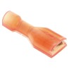 TE Connectivity Ultra-Fast .187 Red Insulated Female Spade Connector, Crimp, 4.75 x 0.51 mm Tab Size 22 AWG to 18 2-520182-2