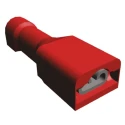 TE Connectivity Ultra-Fast .110 Red Insulated Female Spade Connector, Crimp Termination, 2.79 x 0.8 mm Tab Size 2-520273-2