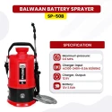 Buy Balwaan SP-50B Li-ion Sprayer 5L at Lowest Prices