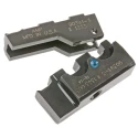 TE Connectivity Tetra-Crimp Crimp Die Set Black, Insulated, Coaxial Type 90391-3