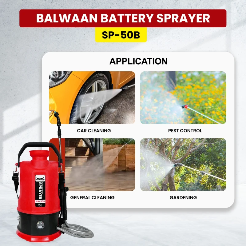 Buy Balwaan SP-50B Li-ion Sprayer 5L at Lowest Prices