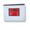 Gas Alarm Panel with LCD Display, Keypad, and Alarm Indicators