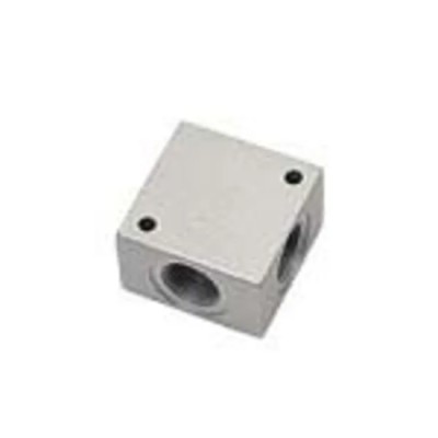 Legris 1 Outlet Manifold Female G Anodised Aluminium Pneumatic Manifold Fitting 3312 00 21