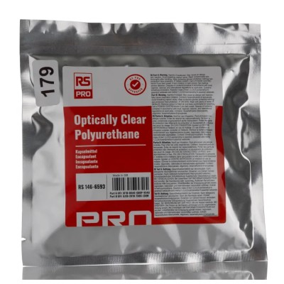 RS PRO Transparent Potting Compound Polyurethane Resin 250 g Optically Clear, Low Viscosity, Cure Time 24 h 146-6593