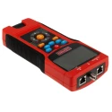RS PRO Network Cable Tester with F Type, RJ45, RJ12 Connectors 0-50°C Operating Temperature Model 2670 146-6833
