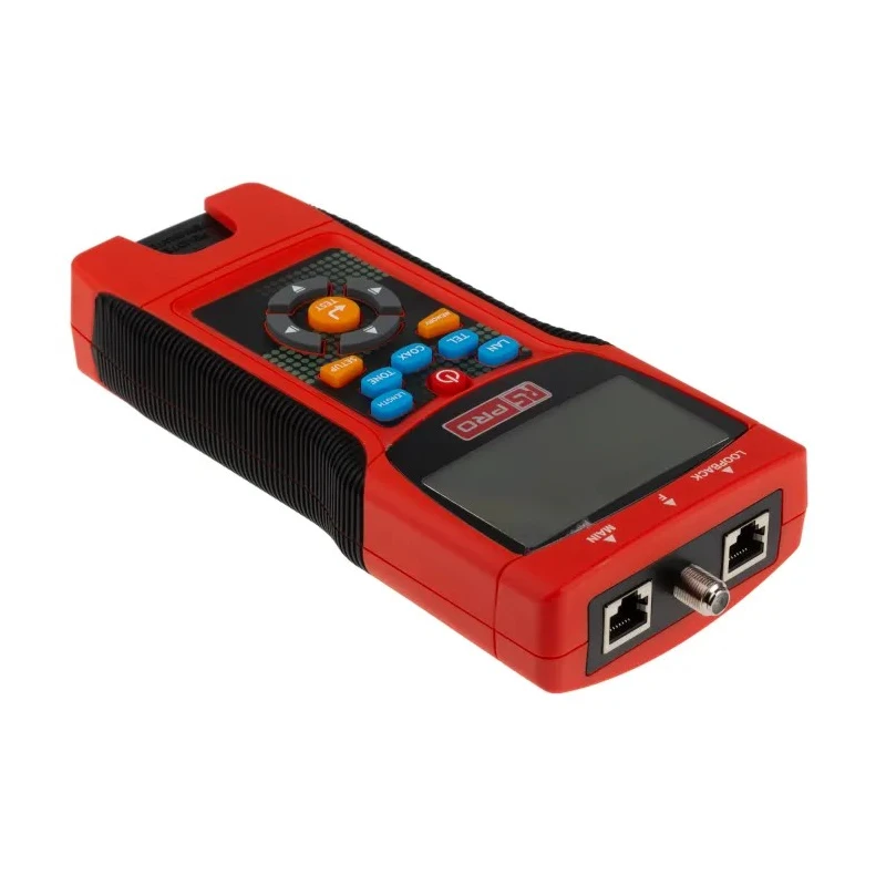 RS PRO Network Cable Tester with F Type, RJ45, RJ12 Connectors 0-50°C Operating Temperature Model 2670 146-6833