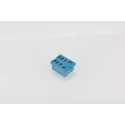Finder 8 Way 250V AC DIN Rail Relay Socket Screw Terminal for Use with 56.32 Series 96 96.12SMA