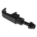 Southco Nylon Swell Latch Black Powder Coated 57mm Length 19mm Width 97mm Depth 222N Operating Tension 19-14-10