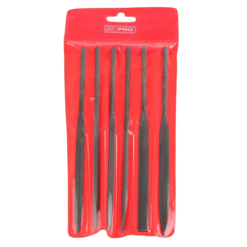 RS PRO 160 mm Needle File Flat 160mm Length Precision Filing Tool 146-7310