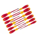 Wiha Insulated Phillips, Pozidriv, Slotted, Torx Screwdriver Set 12-Piece 41003