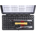 Wiha Mixed Bit Set Hex Torx Phillips Slotted Screwdriver Bit Set 65 Pieces 39971
