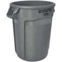 Rubbermaid Commercial Products Polyethylene Waste Bin 167L Grey FG264360GRAY