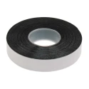 RS PRO Black Self-Amalgamating Tape 19mm Width x 10m Length Polyethylene Backing 0.5mm Thickness 146-9000