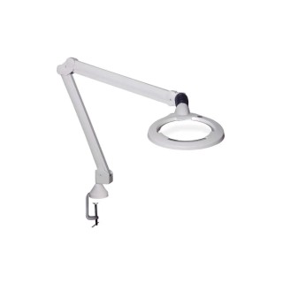 Luxo LED Magnifying Lamp with Table Clamp, 5dpt Magnification, 165 mm Lens Diameter, 10W LED Lamp, 50V CIL027984