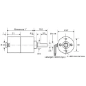 RS PRO Geared DC Geared Motor, 12V dc, 2.5 Ncm Torque, 80rpm, 4 mm Shaft Diameter 1271-12-21