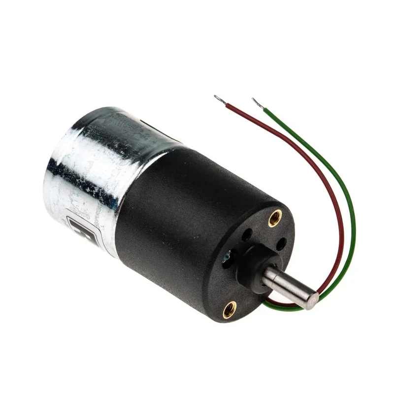 McLennan Servo Supplies Geared DC Geared Motor 12V DC, 14 Ncm Torque, 9 RPM, 4 mm Shaft Diameter 1271-12-188