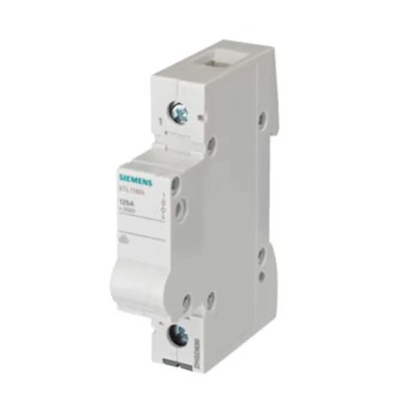 Siemens 1-Pole DIN Rail Isolator Switch with Screw Terminals 100A 400V AC 5TL1192-4